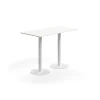 Baaripöytä ALVA 1400x700x900 mm, korkeapainelaminaatti, valkoinen