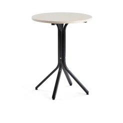 Baaripöytä VARIOUS Ø700x900 mm, musta, koivu