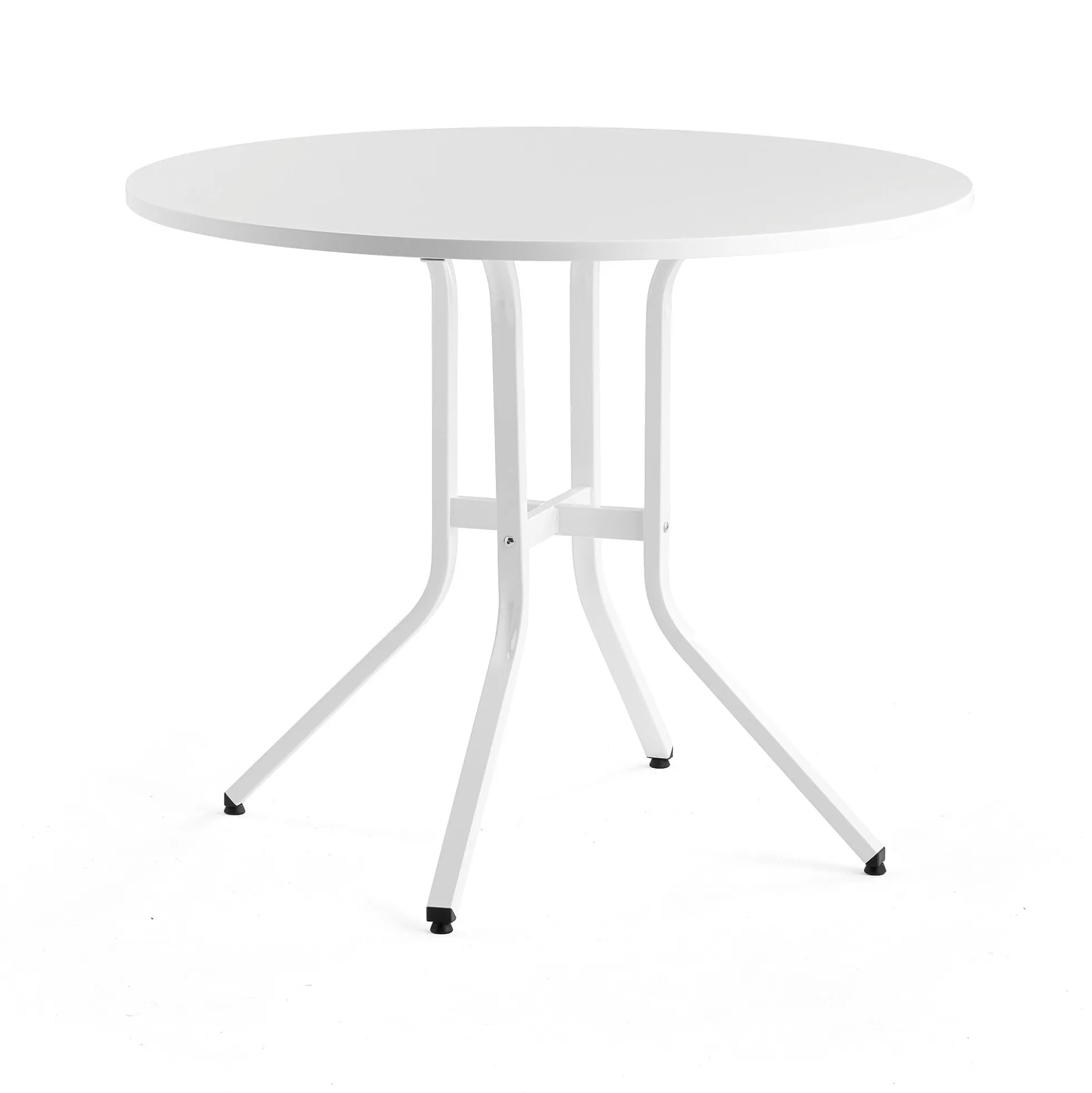 Baaripöytä VARIOUS Ø1100x900 mm, valkoinen, valkoinen