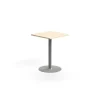 Baaripöytä VERTICUS 700x700x900 mm, koivu/hopea