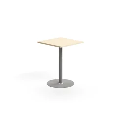 Baaripöytä VERTICUS 700x700x900 mm, koivu/hopea
