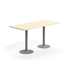 Baaripöytä VERTICUS 1800x800x900 mm, koivu/hopea