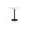 Baaripöytä VERTICUS 700x700x1100 mm, koivu/musta