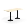 Baaripöytä VERTICUS 1800x800x900 mm, koivu/musta