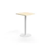 Baaripöytä VERTICUS 700x700x1100 mm, koivu/valkoinen