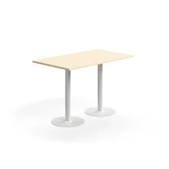 Baaripöytä VERTICUS 1400x800x900 mm, koivu/valkoinen