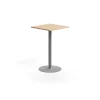 Baaripöytä VERTICUS 700x700x1100 mm, tammi/hopea
