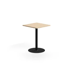 Baaripöytä VERTICUS 700x700x900 mm, tammi/musta