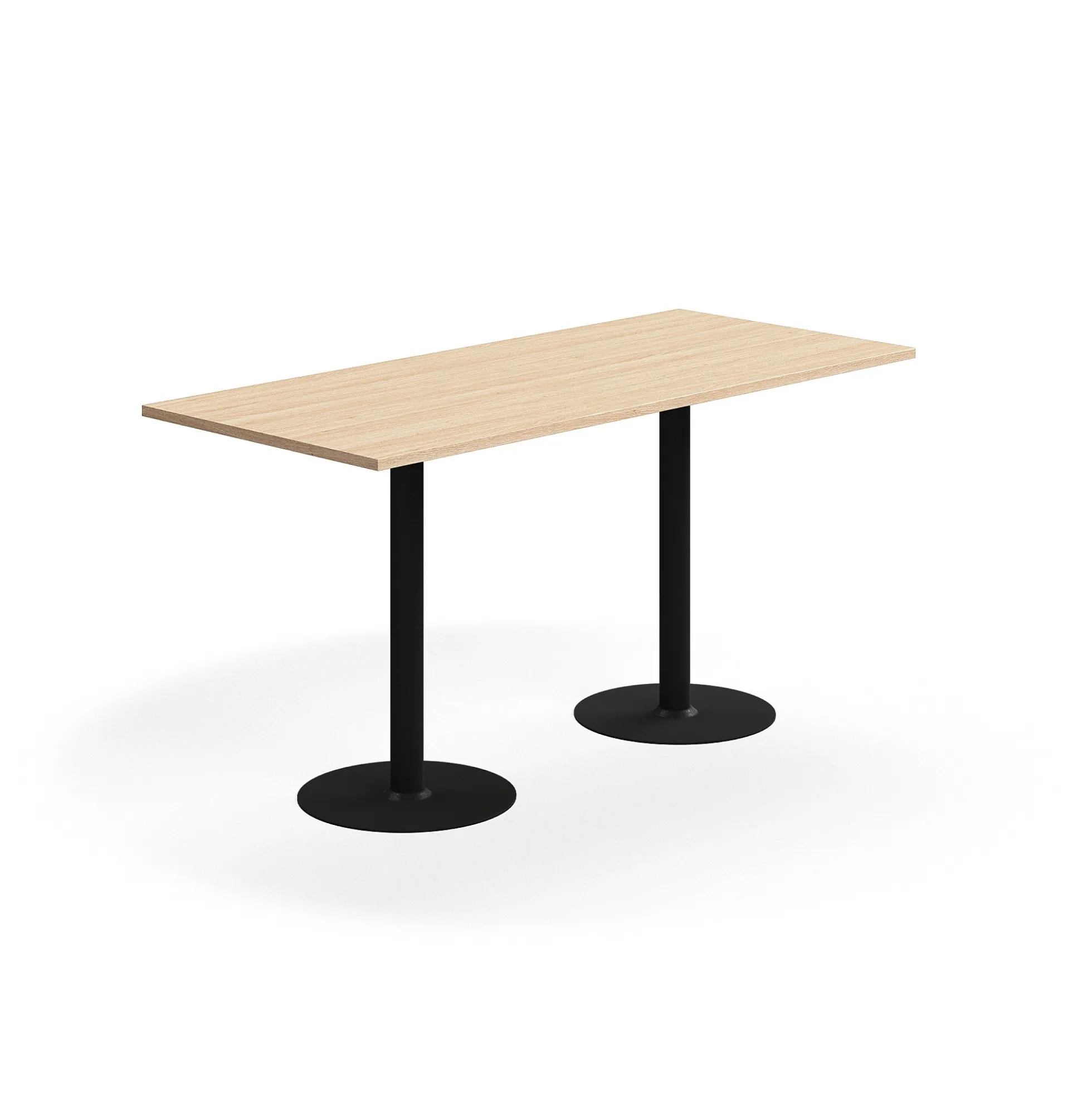 Baaripöytä VERTICUS 1800x800x900 mm, tammi/musta