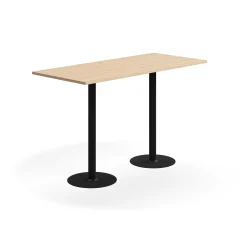 Baaripöytä VERTICUS 1800x800x1100 mm, tammi/musta