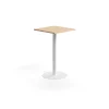 Baaripöytä VERTICUS 700x700x1100 mm, tammi/valkoinen
