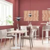 Baaripöytä VERTICUS 1400x800x1100 mm, tammi/valkoinen