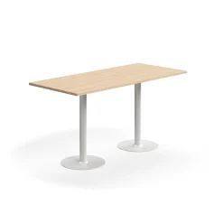 Baaripöytä VERTICUS 1800x800x900 mm, tammi/valkoinen