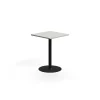 Baaripöytä VERTICUS 700x700x900 mm, vaaleanharmaa/musta