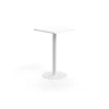 Baaripöytä VERTICUS 700x700x1100 mm, valkoinen