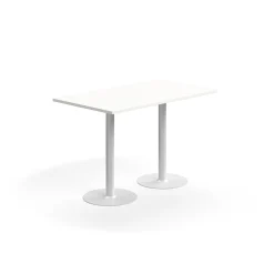 Baaripöytä VERTICUS 1400x800x900 mm, valkoinen