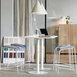 Baaripöytä VERTICUS 1400x800x900 mm, valkoinen