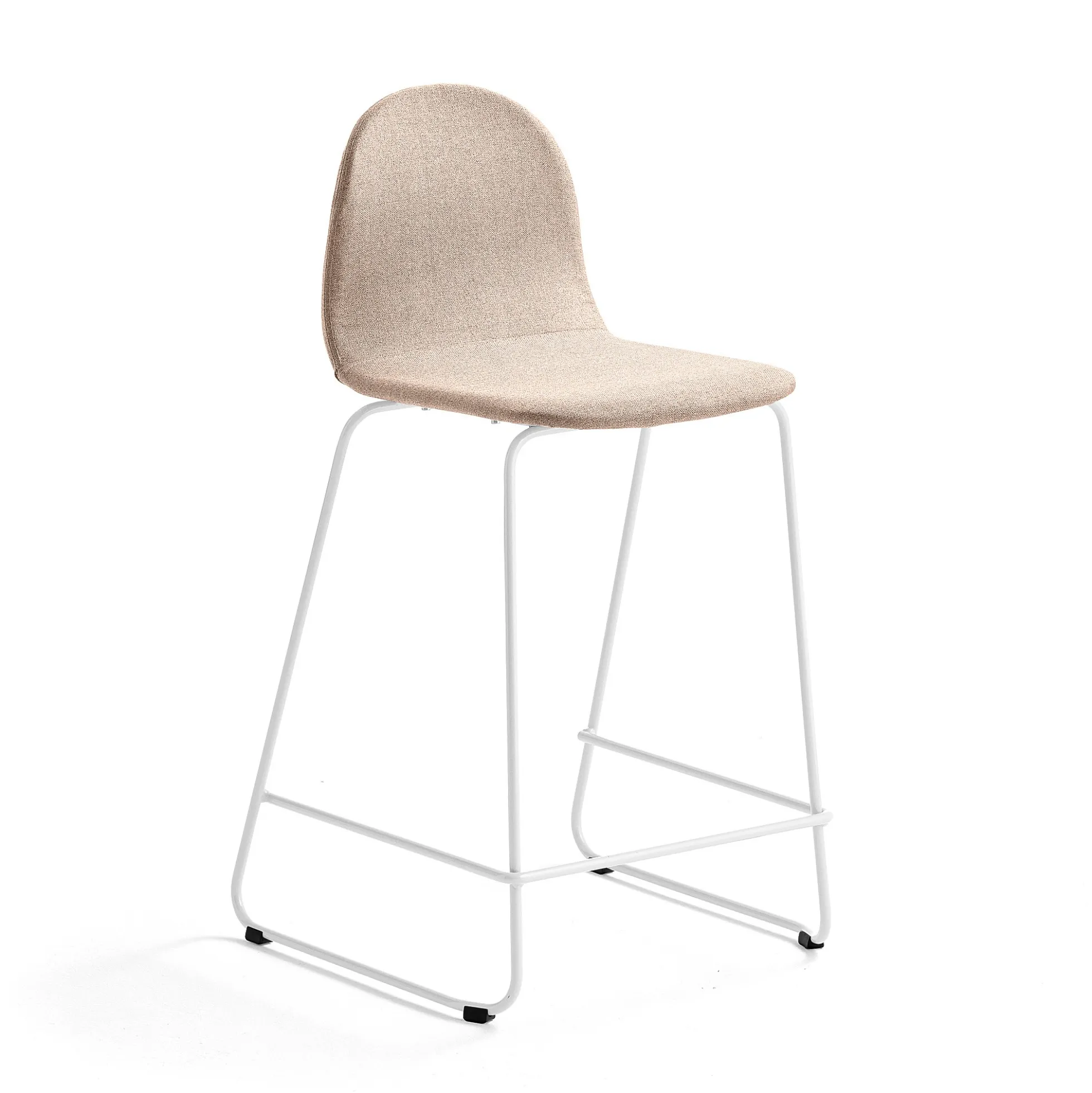 Baarituoli GANDER O-malli, istuimen korkeus: 630 mm, kangas, beige