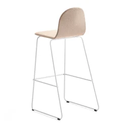 Baarituoli GANDER O-malli, istuimen korkeus: 790 mm, kangas, beige