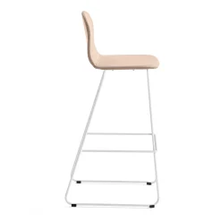 Baarituoli GANDER O-malli, istuimen korkeus: 790 mm, kangas, beige