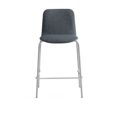 Baarituoli LABELL Istuinkorkeus 650 mm, hopea/antrasiitti