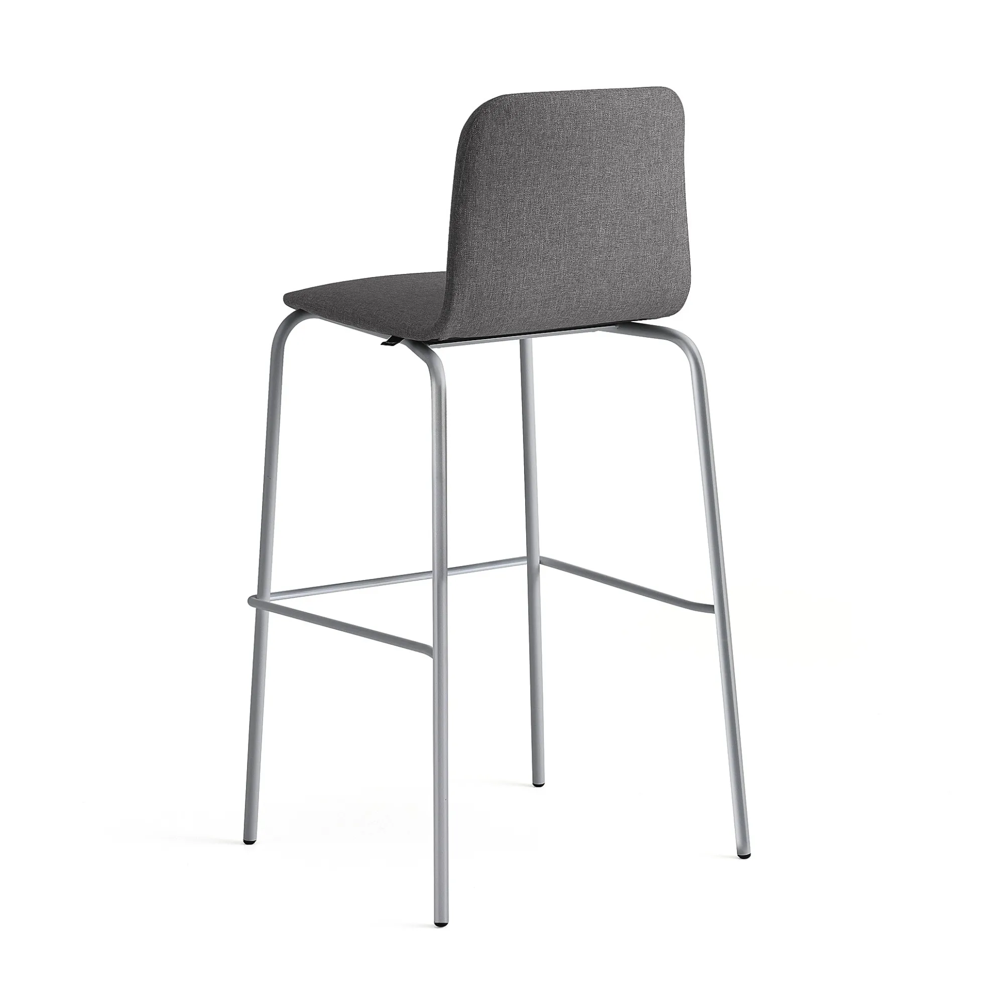 Baarituoli LABELL Istuinkorkeus 765 mm, hopea/ruskea