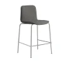 Baarituoli LABELL Istuinkorkeus 650 mm, hopea/ruskea