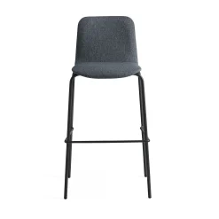 Baarituoli LABELL Istuinkorkeus 765 mm, musta/antrasiitti