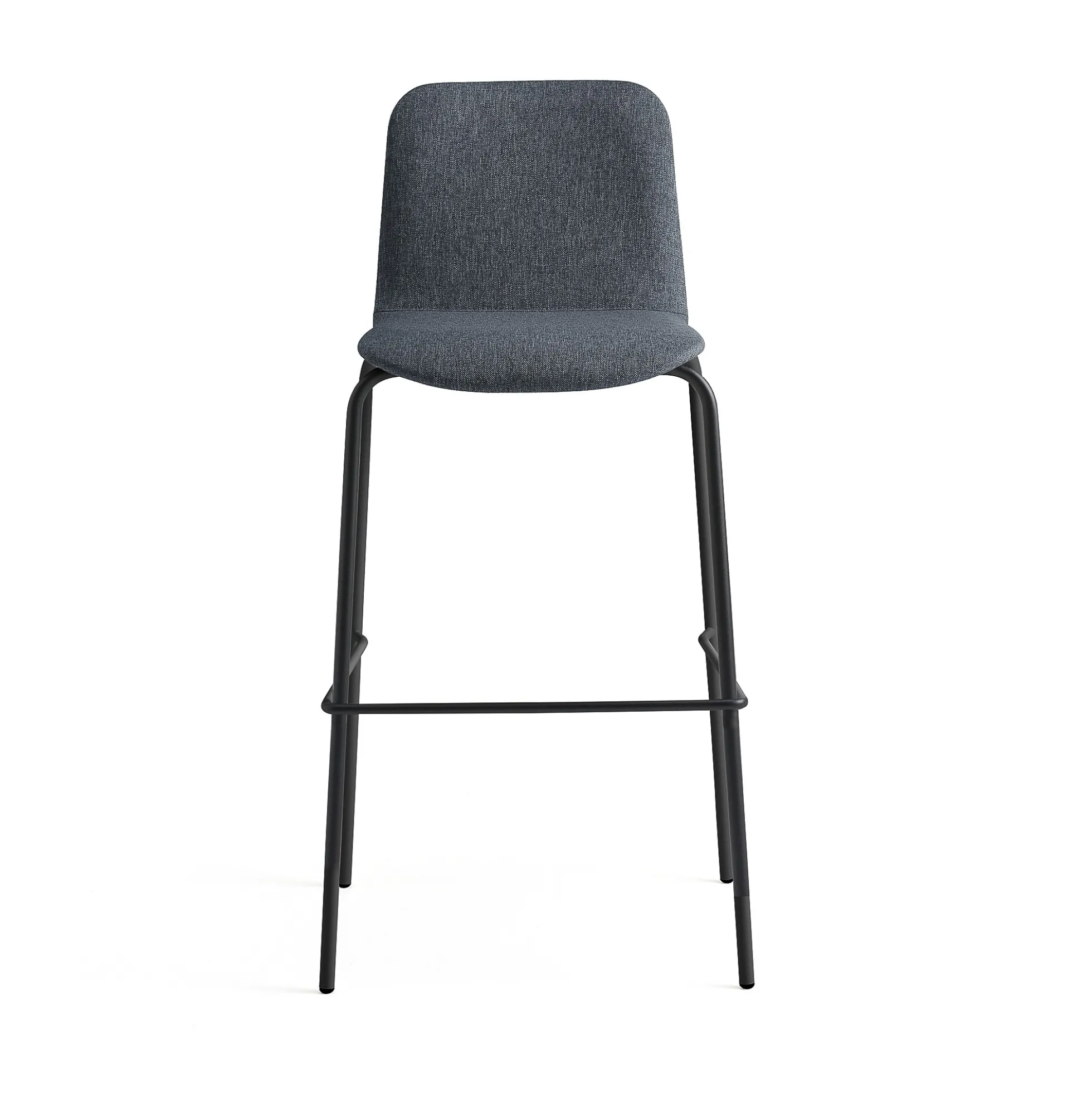 Baarituoli LABELL Istuinkorkeus 765 mm, musta/antrasiitti