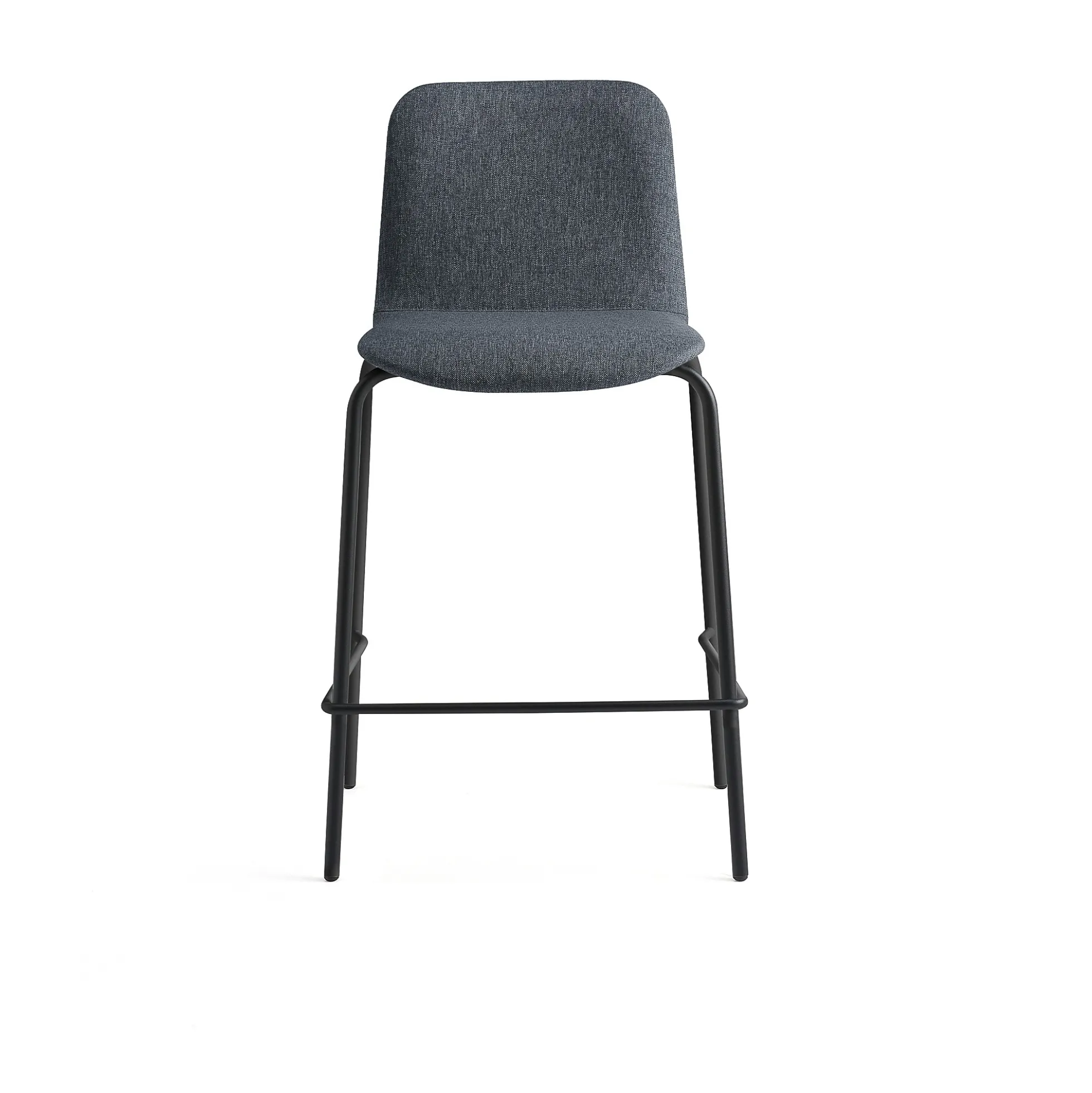 Baarituoli LABELL Istuinkorkeus 650 mm, musta/antrasiitti