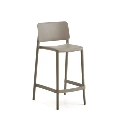 Baarituoli RIO Istuinkorkeus: 650 mm, taupe