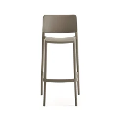 Baarituoli RIO Istuinkorkeus: 750 mm, taupe