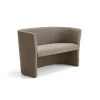 Club-sohva CLOSE 2-istuttava, kangas, beige