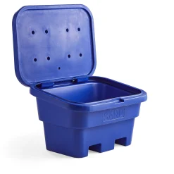 Hiekoituslaatikko 300 litraa, sininen