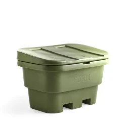 Hiekoituslaatikko 500 litraa, vihreä