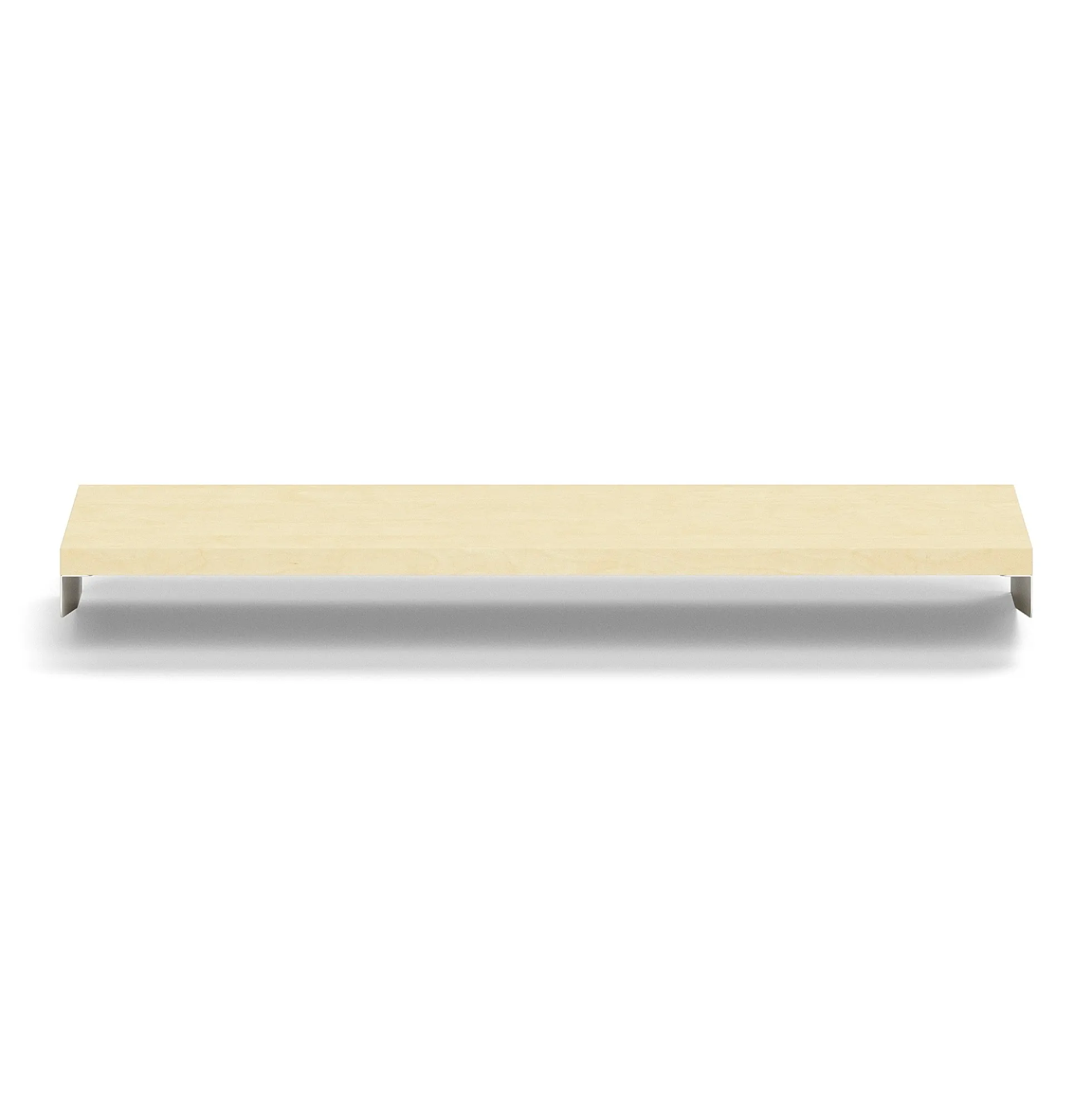 Hylly RELY Laminaatti, 900x300 mm, valkoinen/koivu