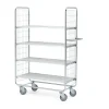 Hyllyvaunu CRAFT 4 hyllytasoa, 200 kg, 1000x425x1565 mm