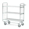 Hyllyvaunu CRAFT 3 hyllytasoa, 200 kg, 1000x425x1100 mm