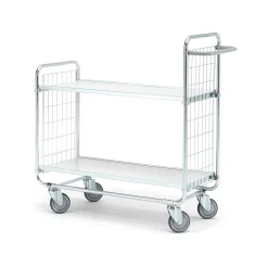 Hyllyvaunu CRAFT 2 hyllytasoa, 200 kg, 1000x425x1100 mm