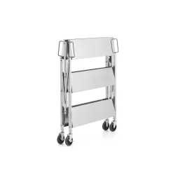 Hyllyvaunu METRO Ruostumaton, 150 kg, 3 hyllytasoa, 880x500x960 mm
