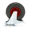 Ilmakumipyörä 200x50 mm Nivelpyörä jarrulla, 75 kg
