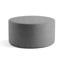 Istuinmoduuli CASUAL Ø 1000 mm, kangas CURA, harmaa