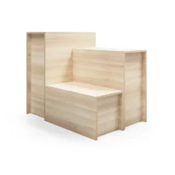 Istuinmoduuli TOGETHER 1000x800x400 mm, saarni