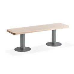 Istuinpenkki UNITE Suora, 1400x400 mm, koivu