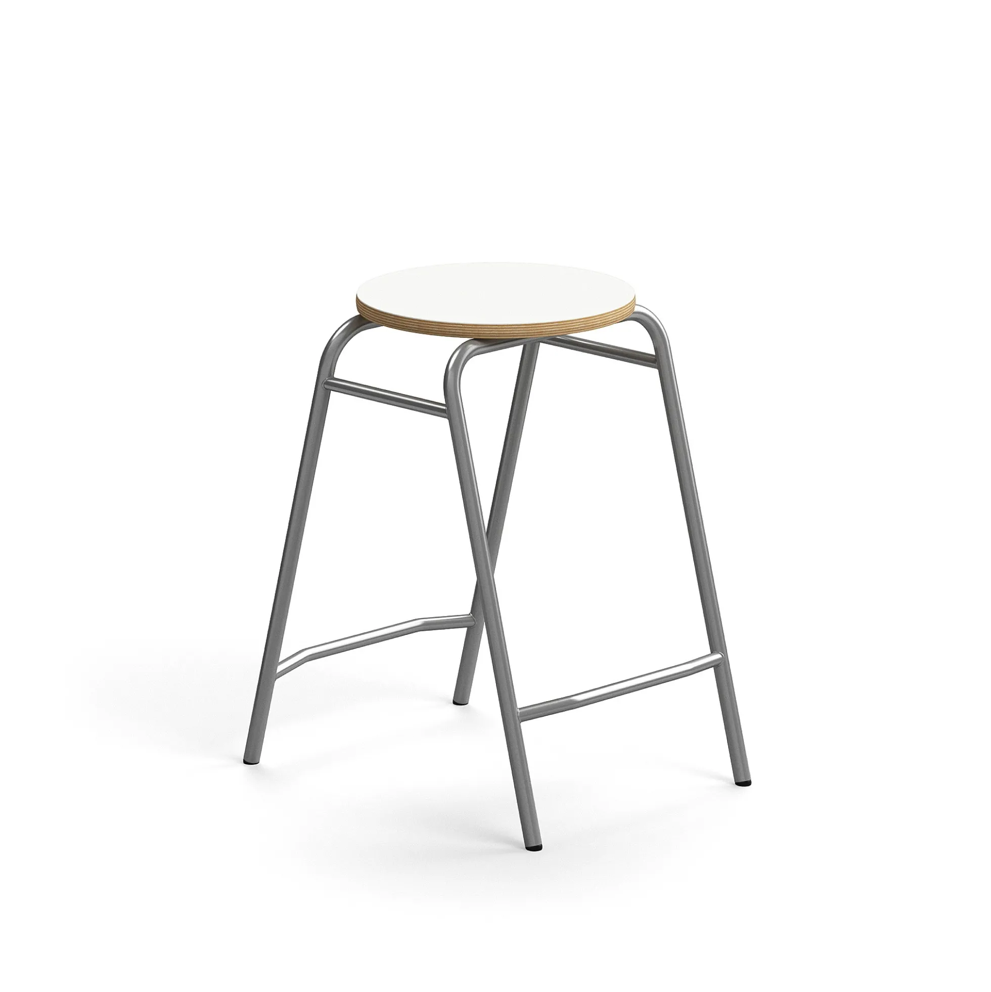 Jakkara ALTUS K 590 mm, hopea/valkoinen