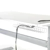 Johtokori pöydän alle 490x105x85 mm, hopeanharmaa