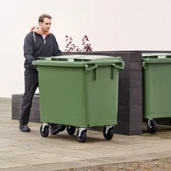 Jäteastia CLASSIC 660 litraa, vihreä