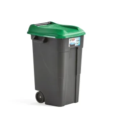 Jäteastia LEWIS Kansi, 120 litraa, vihreä