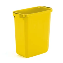 Jäteastia OLIVER 60 litraa, keltainen