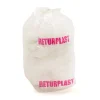 Jätesäkit Läpinäkyvät, 14 rullaa (10 kpl/rulla), 240 litraa